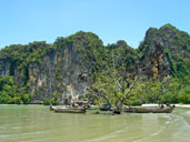 หาดไร่เลย์ หาดไร่เลย์ตะวันออก อ่าวไร่เลย์ตะวันออก อ.เมือง จ.กระบี่ 